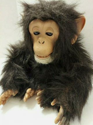 FurReal Friends Cuddle Chimp Chimpanzee Interactive Plush Monkey Toy Tiger 2005 3