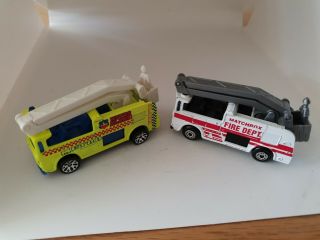 Matchbox Snorkel Fire Engine - Made In China