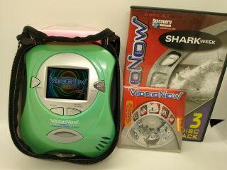 2004 Hasbro Video Now Color Personal Video Player Green Great