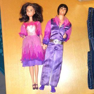 Vintage Donnie And Marie Barbie Dolls