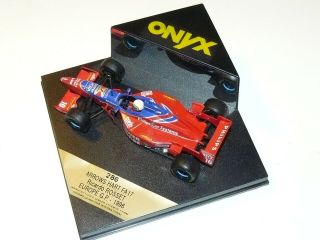 Onyx Model Cars F1 - 286 Arrows Hart Fa17 Ricardo Rosset Europe Gp 1996 16 Mib