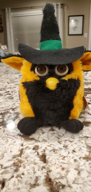 Furby Autumn Halloween Special Limited Edition Numbered Tiger 1999