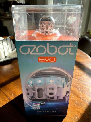 Ozobot 040101 Evo Robot Starter Kit Crystal White Ozo - 070601 - 01