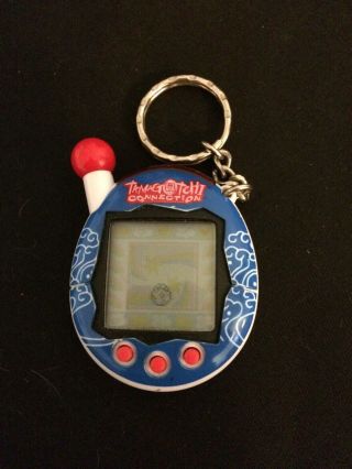 Tamagotchi Connection V4 Blue With Wave Pattern - And
