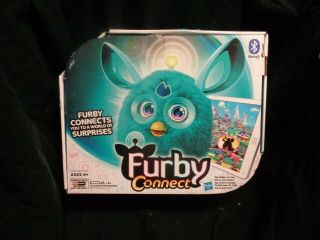 Hasbro Furby Connect Teal/blue,  Good With Mask And Box