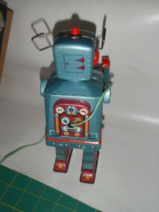 Vintage Musical Drummer Robot R57 Tin Battery 4