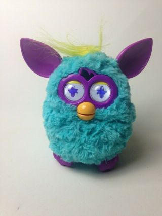 Furby Boom 2012 Interactive Electronic Toy App Blue Purple Starry Night