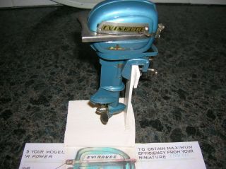 Toy Outboard Motor 1954 Evinrude K&o Battery Operated For Toy Wood Boat Ito