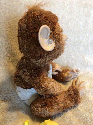 FurReal Friends Cuddles My Giggly Monkey 2012 Hasbro Interactive Toy Great Condi 3