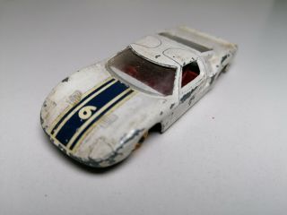 Vintage Matchbox Lesney Moko No.  41 C - Ford Gt (3)