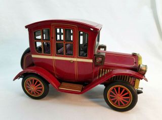 Vintage,  1940s - 50s Rosko Of Japan,  Grand - Pa Car,  Battery Operated,