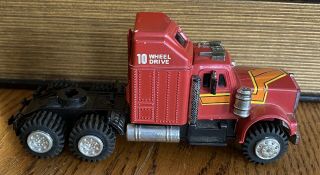 Vintage 1982 Soma 10 Wheel Drive Semi Truck Battery Operated