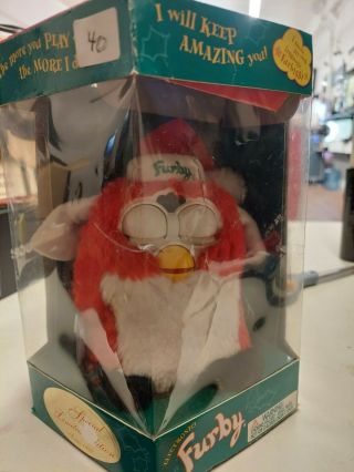 Furby Special Christmas Limited Edition Santa 1999