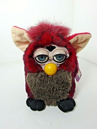 1999 Furby Red Wolf 70 - 800 Batteries Plush Toy Interactive