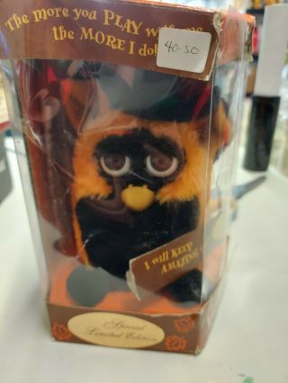 Furby 1999 Autumn Witch Halloween Special Limited Edition