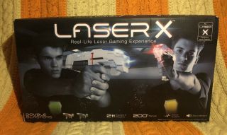 Laser X Double Blaster 2 Player Laser Tag Game - Box