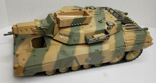 G.  I.  Joe Spy Troops Patriot Grizzly Battle Tank Desert Camo 2003 Incomplete