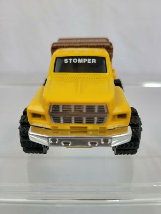 VINTAGE SCHAPER STOMPER 4X4 TRUCK BODY FORD CONSTRUCTION CO TRUCK DOES LIGHT UP 3