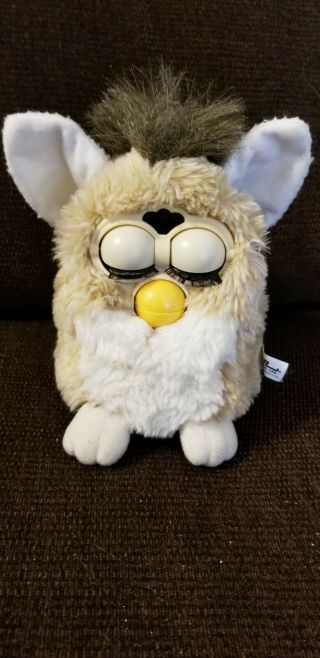 Vintage Furby Beige/white Belly 70 - 800 Tiger With