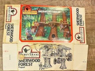 Robin Hood Endor Sherwood Forest Playset Kenner 1991 Empty Box Only