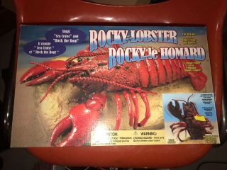 Vintage 2000 Gemmy Rocky The Singing Lobster - And