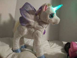 Furreal Friends My Magical Unicorn Starlily Pet Plush Interactive Toy No Berry
