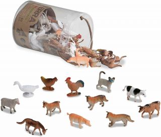 Terra By Battat – Farm Animals – Assorted Miniature Farm Animal Toy Figures