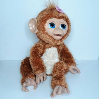 Hasbro Furreal Friends Cuddles My Giggly Monkey Interactive Pet Toy 2012