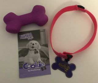 Furreal Friends Cookie My Playful Pup Bone Collar Instr Replacements Hasbro