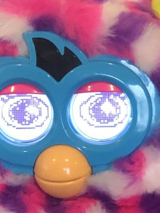 Furby Pink And Purple With Light Up Eyes 2