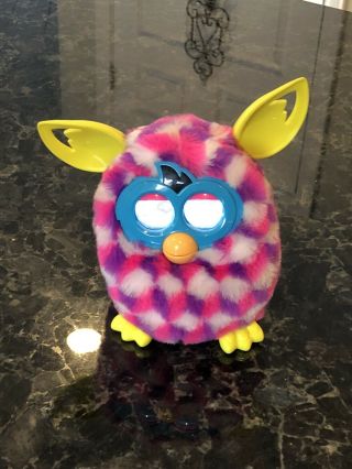 Furby Pink And Purple With Light Up Eyes 3