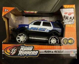 Road Rippers Light And Sound Rush & Rescue Mini Police Suv,  2016