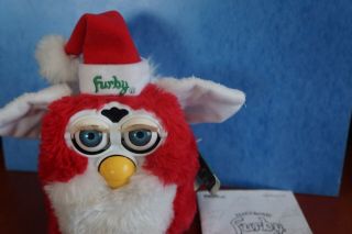 Vintage 1999 Tiger Electronics Christmas Furby Limited Edition w/ tags 2
