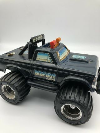 Vintage 1983 Playskool Bigfoot Monster Truck Toy - 4x4x4 - No Key Not