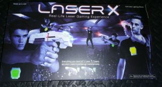 Laser X Double Blaster 2 Player Real Life Laser Tag Game With Lighting Effects