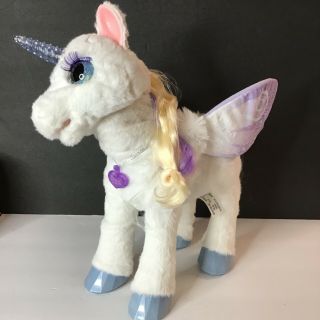 Hasbro Furreal Friends Star Lily My Magical Unicorn Interactive Light Up