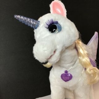 Hasbro FurReal Friends Star Lily My Magical Unicorn Interactive Light Up 3
