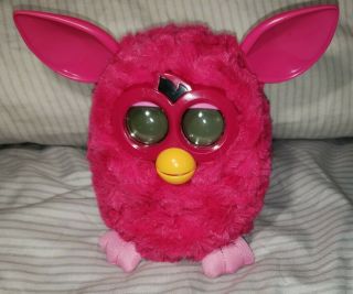 Furby Hasbro Solid Hot Pink Interactive Plush Toy 2012 But Doesn 