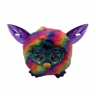 Hasbro Mini Rainbow Furby Furbling Crystal Series 2013 3” Purple