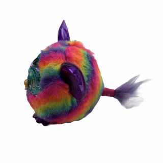 Hasbro Mini Rainbow Furby Furbling Crystal Series 2013 3” Purple 2