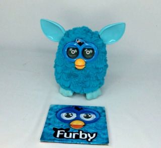 Furby 2012 - Blue,  Teal - Hasbro Electronic,  Talking,  Lighted Eyes,  Interactive