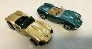 Hot Wheels Classic " Ferrari 250 " X2 Grn/gold Malaysia Wheel Variation K