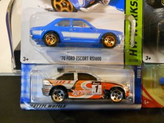 Hot Wheels - 1/64 - (4) Ford ' s 