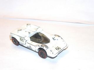 1969 Hot Wheels Redline Chaparral 2g Us Yellow Light Special