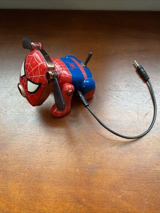 2006 Hasbro/Sega/Marvel Spiderman I - Dog Dance Interactive Lighted Music Speaker 2