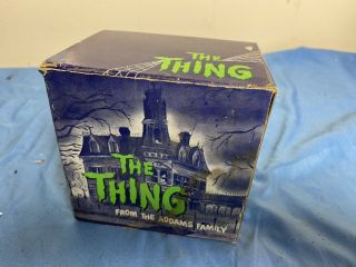 Vtg 1964 Addams Family The Thing Bank Box Only Movie Toy Monster Creature