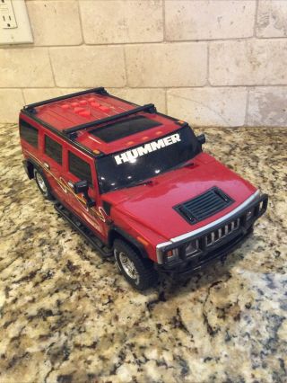 13” Road Rippers 2004 H2 Hummer “red” Toy State,  Lights And Sounds,  Great.