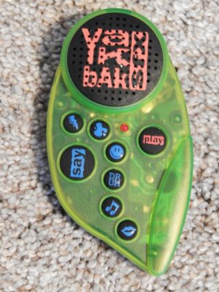 1995 Yak Bak Sfx Yes Sounds And Voice Recording Talking Toy Green –