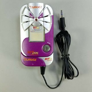 Vintage 2000 Tiger Electronics Yahoo Hit Clips Downloader Micro Music System