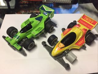 1989 Hasbro Record Breakers World Of Speed Dual Turbo Series 2 Indy Cars